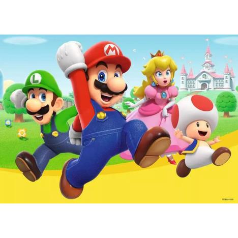Super Mario 24pc Giant Floor Jigsaw Puzzle Extra Image 1